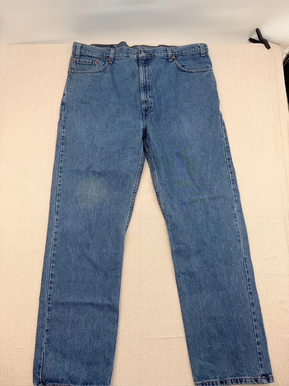 Levi's Men's 505 Straight-Leg Blue Denim Jeans